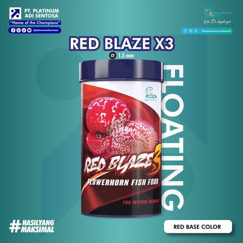 CZ Aqua Product_Red Blaze_Cover Depan