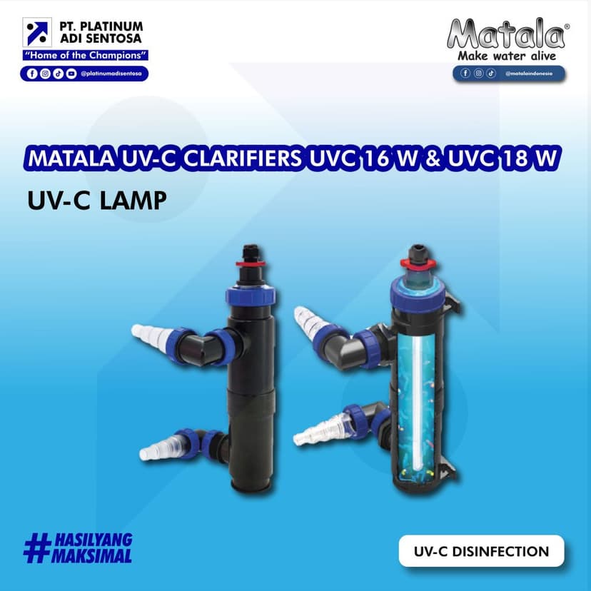 01 Matala_UV-C Clarifiers UVC 16W & UVC 18W_Cover Depan