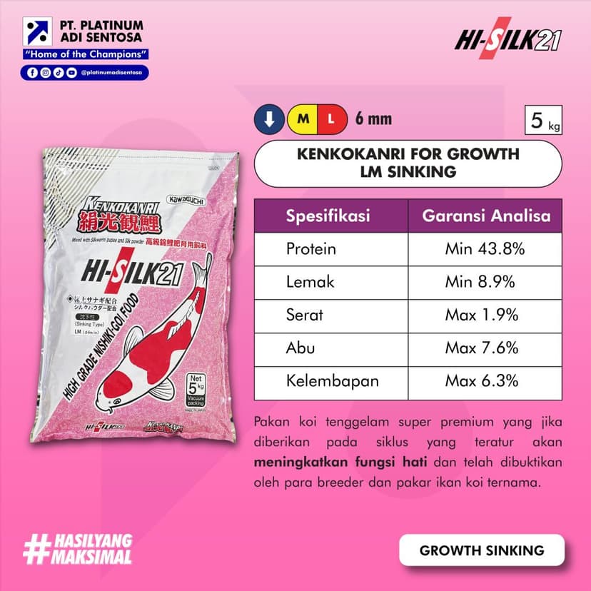 02 Hi-Silk_Kenkokanri For Growth_Spesifikasi