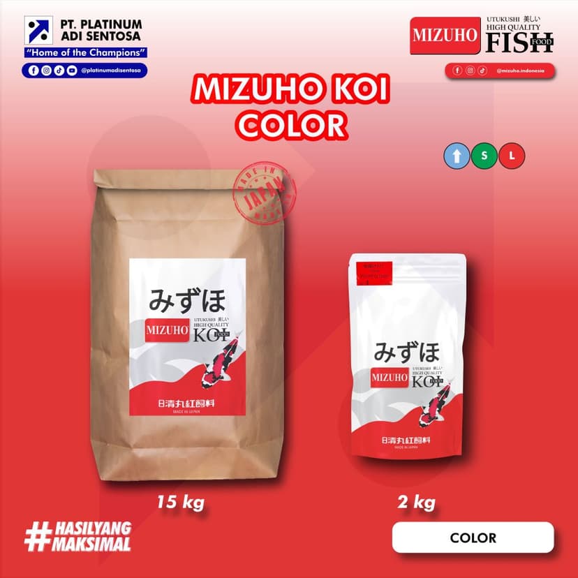 Mizuho Koi Color_Kemasan