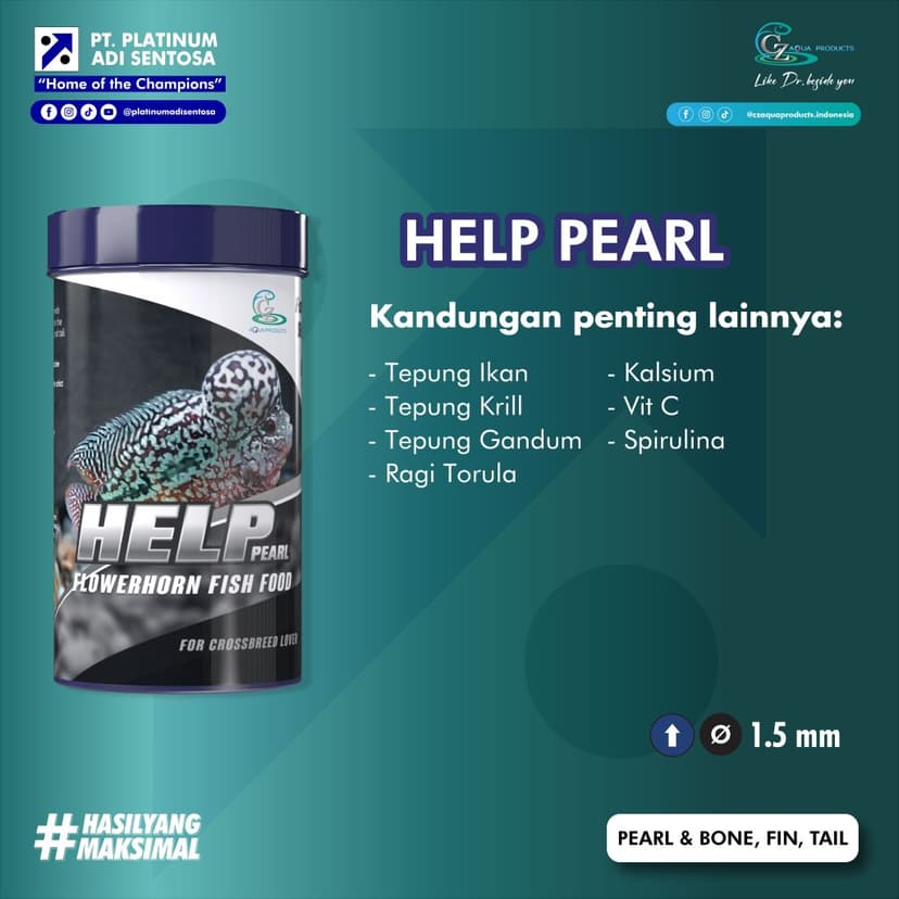 CZ_Aqua Product_Help Pearl_Kandungan