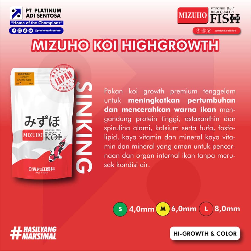 Mizuho Koi Highgrowth Sinking_Deskripsi