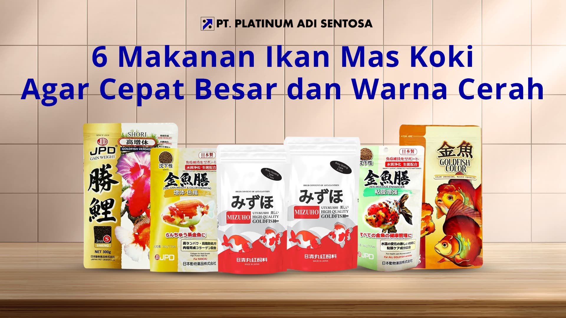 6 Makanan Ikan Mas Koki Agar Cepat Besar dan Warna Cerah