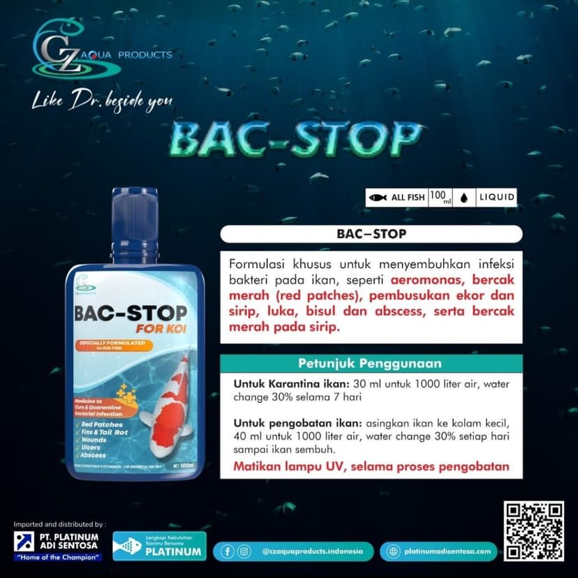 CZ Aqua Product - Bac Stop_Keterangan