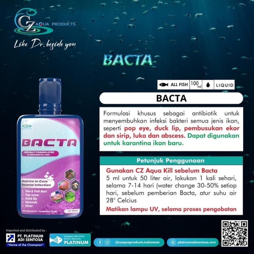 CZ Aqua Product - Bacta_Keterangan