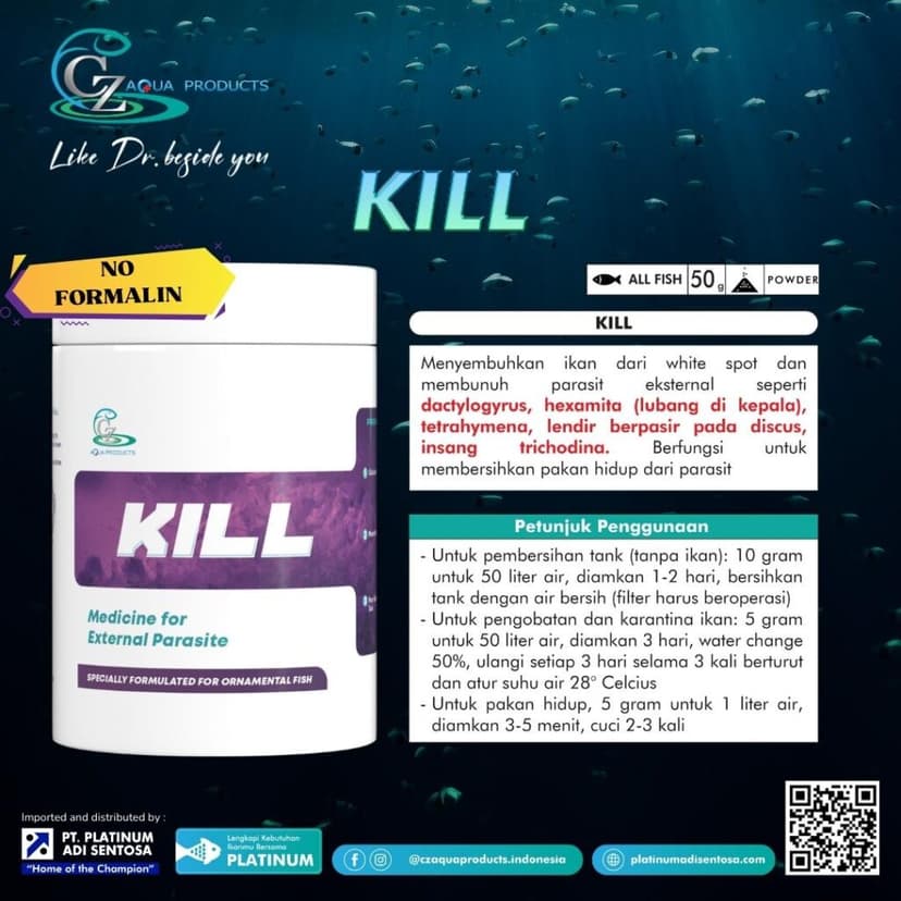 CZ Aqua Products - Kill_Keterangan