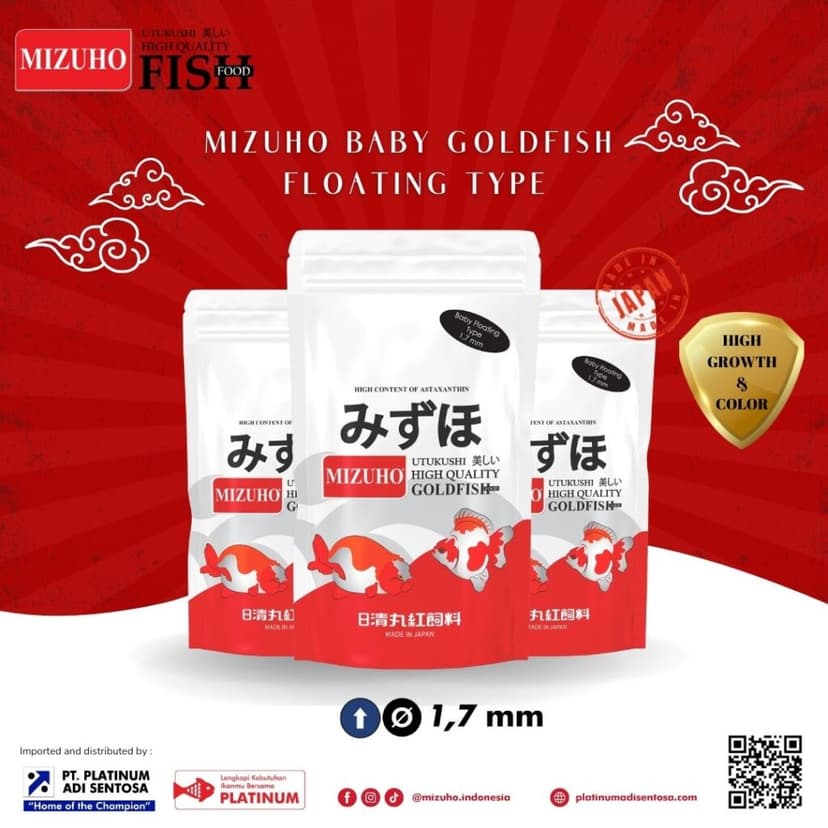 Mizuho Baby Goldfish Floating_Cover