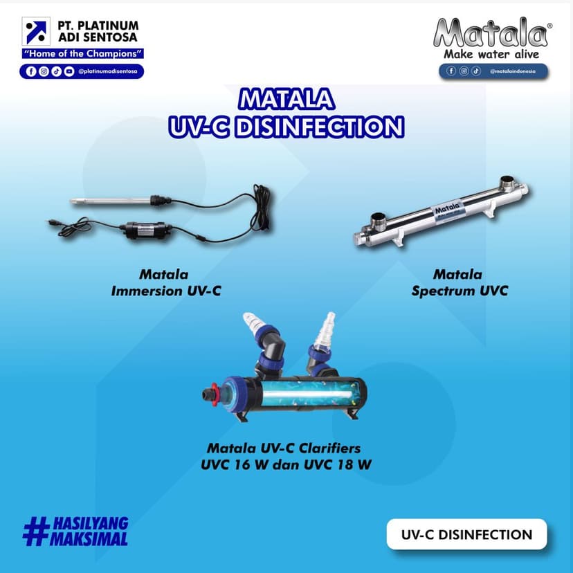Matala UV-C Disenfection