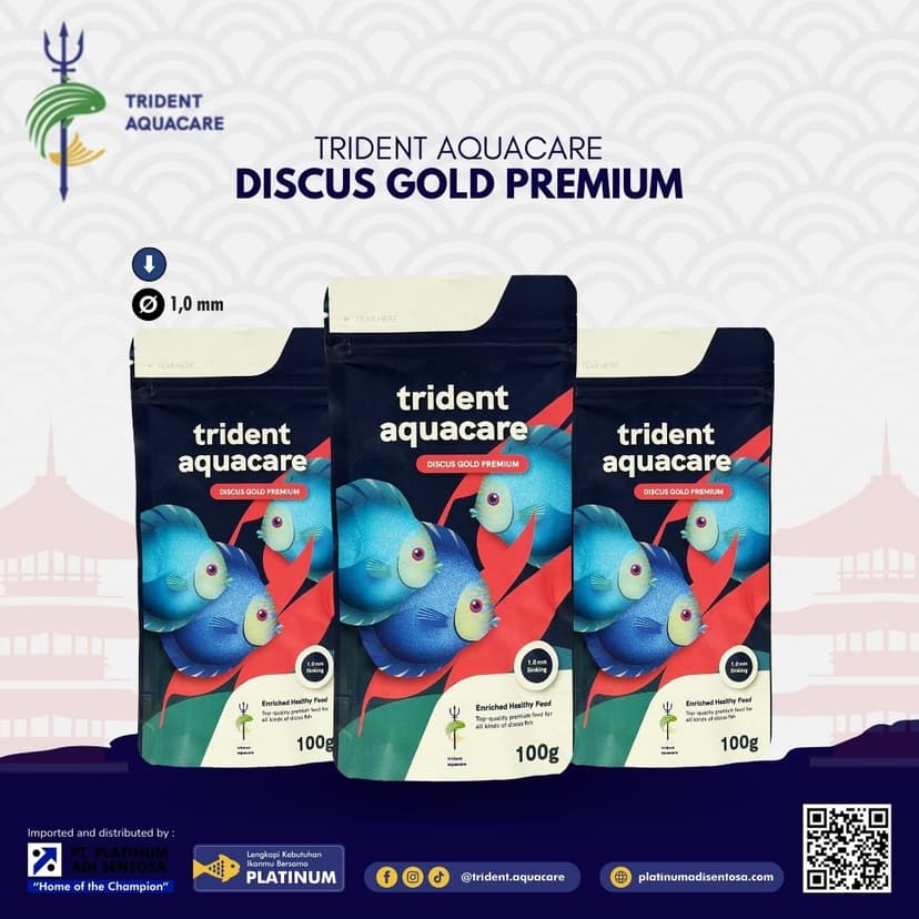 Trident Aquacare Discus Gold Premium_Cover