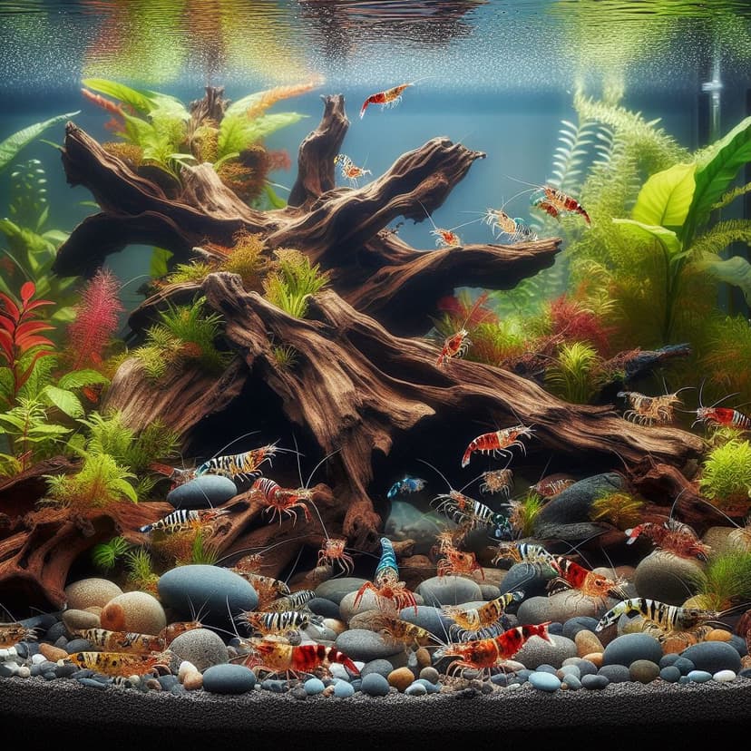 Peran Udang Dalam Aquascape