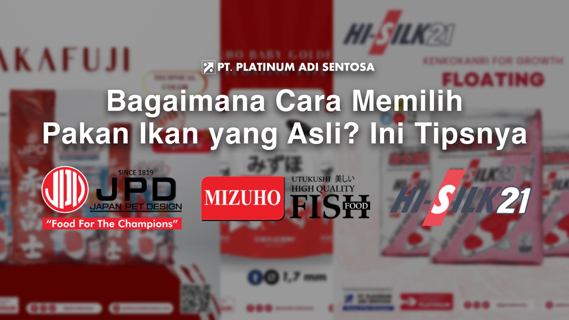 Bagaimana Cara Memilih Pakan Ikan yang Asli? Ini Tipsnya