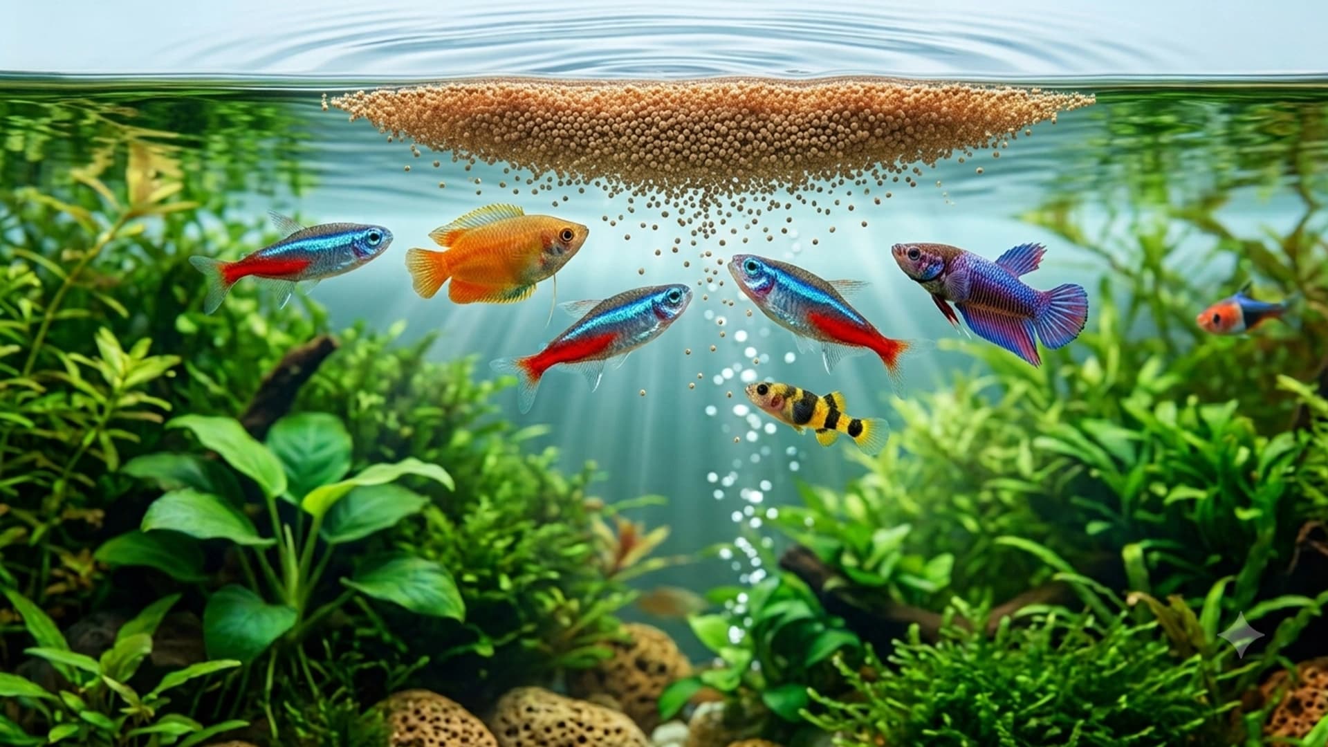 Nutrisi Harian Ikan Hias Kecil: Protein dan Porsi Makan yang Pas