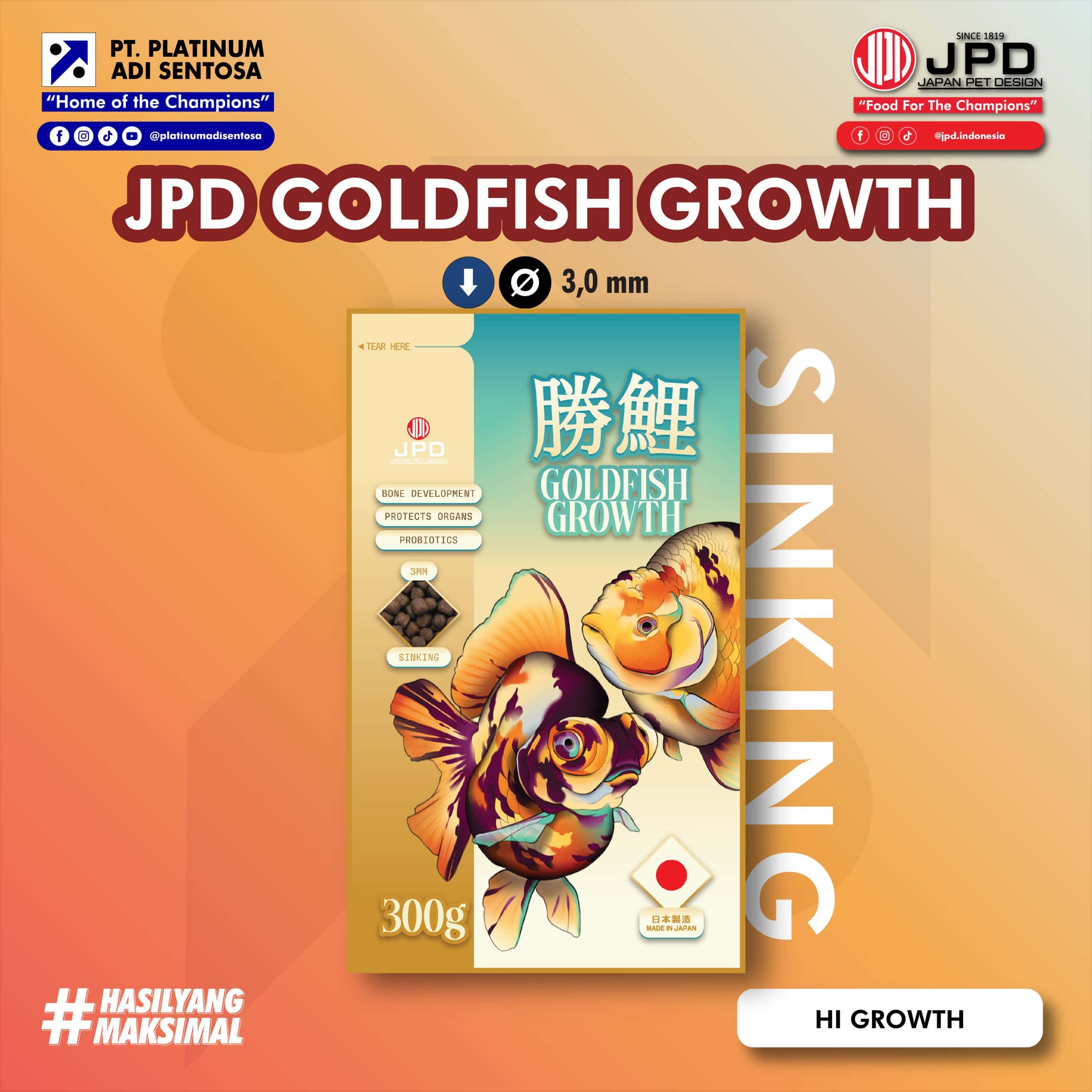 GOLDFISH GROWTH